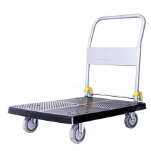 Household/warehouse mute platform trolley, plastic platform trolley,folding trolley cart,handtruck50*70cm/60*90